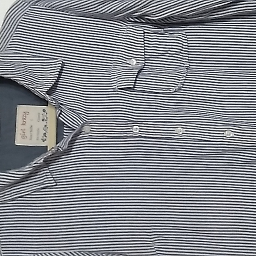 Button up striped shirt